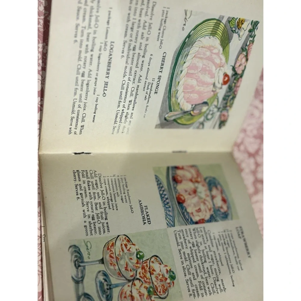 Vintage Jell-O & Knox Gelatine Recipe Booklet Lot Advertising Ephemera Retro